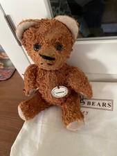 Teddybears of Witney, Lonesome with chest tag and  Bag 