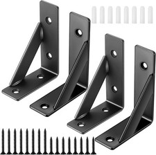 Set of 4 Shelf Brackets, Wall