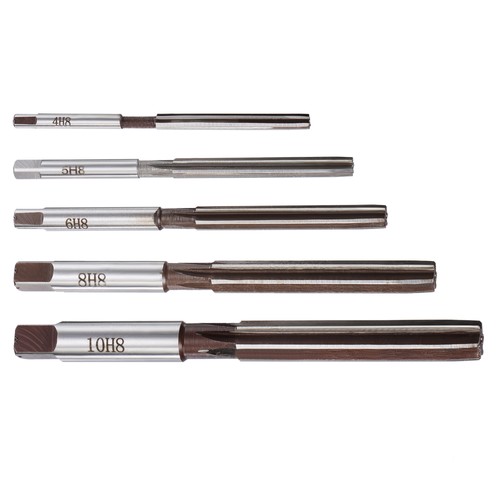 Hand reamer set 4mm - hand, 6mm