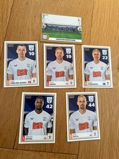 6 x Panini EFL Stickers