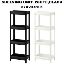4 Tier Slim Shelf Unit