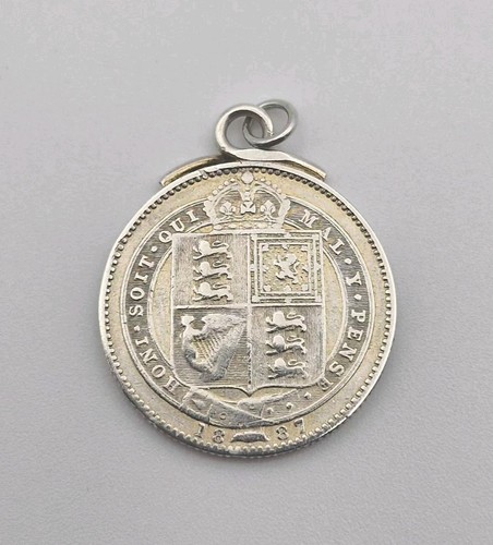 Sterling silver shilling - sterling,