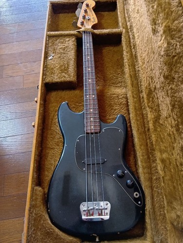Fender musicmaster bass - bass, black
