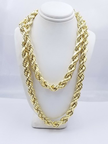 10k yellow gold rope - 10k,