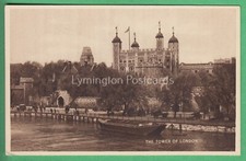 🌞BARGE ON RIVER THAMES, TOWER OF LONDON: PRE 1914😊BUY 2 GET 1 FREE