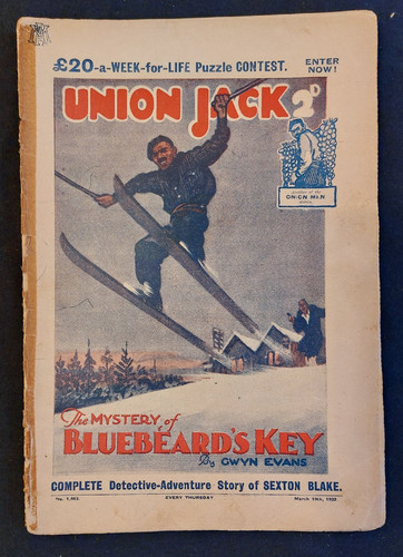 Sexton blake union jack - blake, #