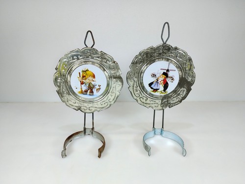 Pair vintage oil - vintage,