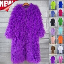 Women Shaggy Faux Fur Coat