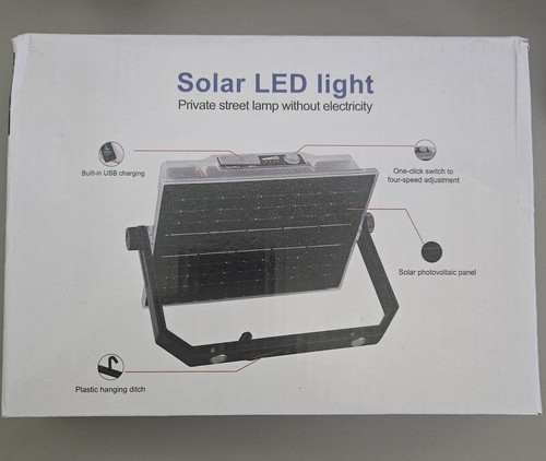 Portable solar led light work - portable,