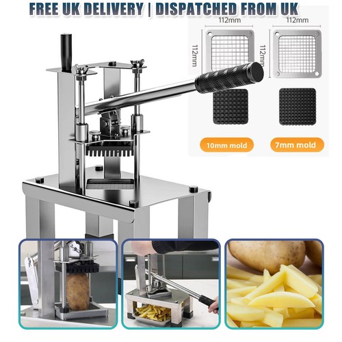 French fry cutter with - cutter, &