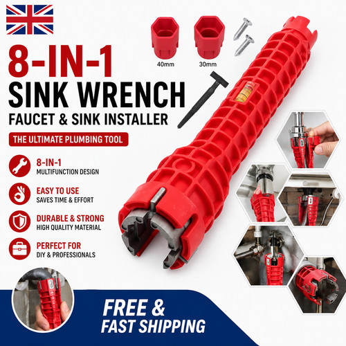 Sink wrench plumbing - 1,