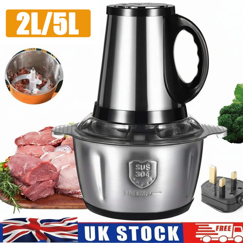 Electric meat grinder - 2l/5l,