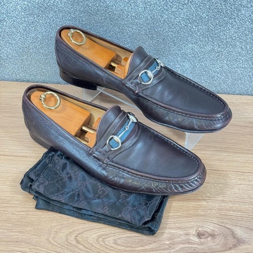 Gucci horsebit loafers - gucci, brown