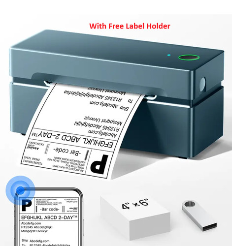 Direct thermal label - 4"x6",