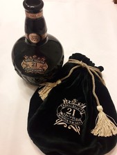 Royal Salute 21 Year Blended Whisky (Empty Bottle with velvet bag)