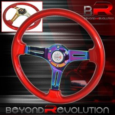 For Bmw 6 Bolt Hole Red Trim