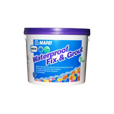 White Adhesive & Grout Ready