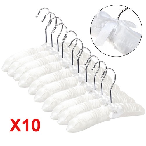 50pcs white padded satin - 10/50pcs,