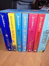David Walliams Biggest Boxset ( Set Of 8 Books) Plus Fing