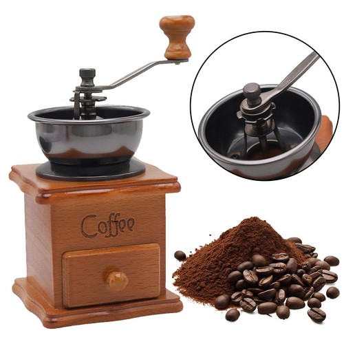 Coffee grinder wooden - coffee,
