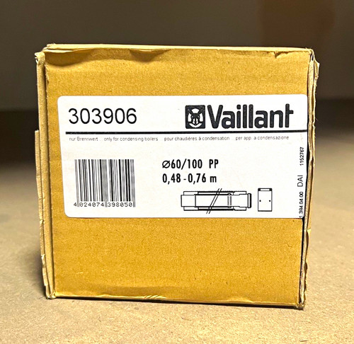 Vaillant ø60 100 - pp, pipe
