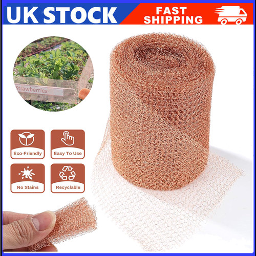 12m pure copper - copper, knitted