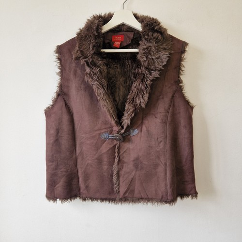 Faux suede sheepskin - faux, l