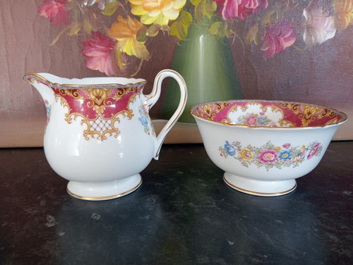 Shelley sheraton sugar bowl - shelley,