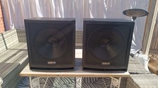 Vonyx SWP18 PRO Active DJ Subwoofer 18" 1200W RMS Bass Speakers - Pair