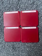 Sizzix thin red dies, Tree Christmas 2, Snowflake 4, Sun 3, Star Shooting