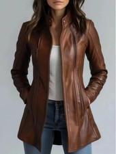 Women's Brown Genuine Leather