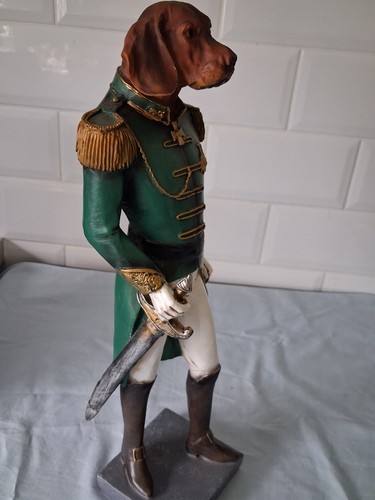 Vintage dog military - dog, in