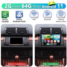 For BMW E39 E53 M5 X5 Carplay