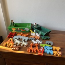 Colourful Wooden Animals