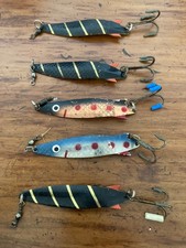 5 VINTAGE ABU GARCIA TOBY LURES 18gm