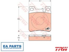 Brake Pad Set, disc brake for
