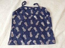 Gorgeous navy blue PRIMARK tankini top age 11 12 Years
