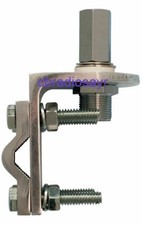 2 Way Single Groove Mirror Mount for 3/8 CB Radio Antenna Aerials