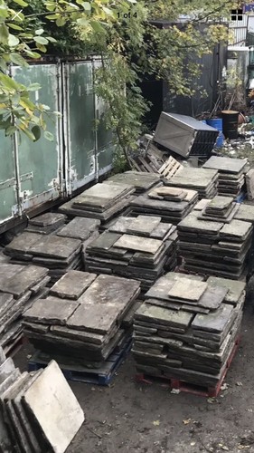 Yorkshire stone flags paving - flags,