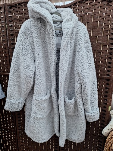 Ladies fleece cardi dressing - fleece, cardi/dressing