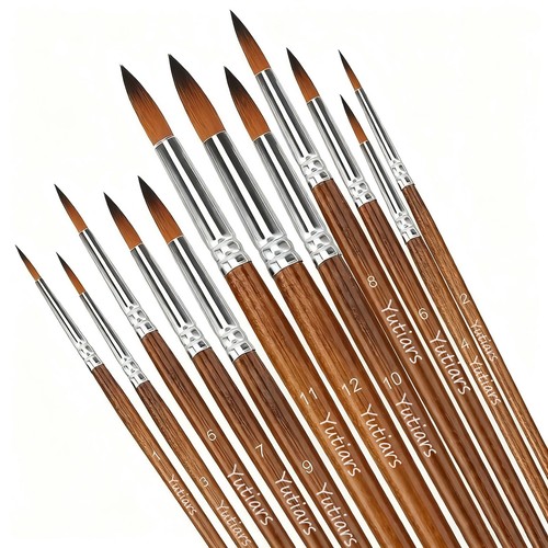 12pcs artist paint brushes - 12pcs,