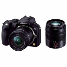 Panasonic LUMIX DMC-G5 Double Zoom Lens Kit Esprit Black