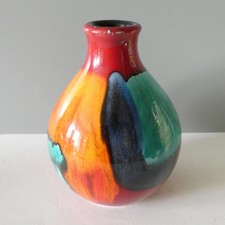 Poole Pottery Volcano Vase
