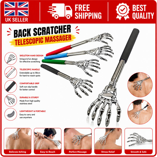 Extendable back scratcher - extendable,