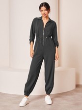 Lipsy Grey Collared Long