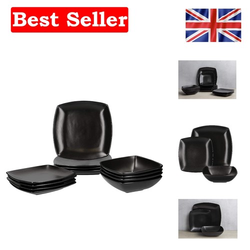 Elegant raven piece black - raven, 12-piece