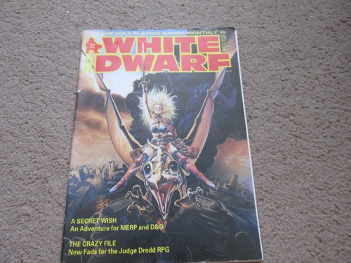 White dwarf mag magazine - dwarf,