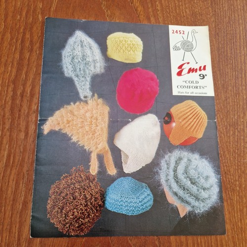 Vintage hat knitting pattern - hat,
