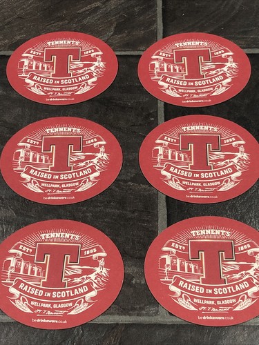 Tennents lager collectable - x6,