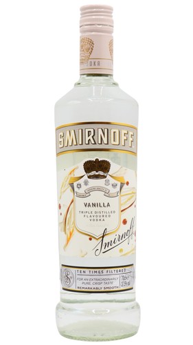 Smirnoff vanilla vodka 70cl - -,